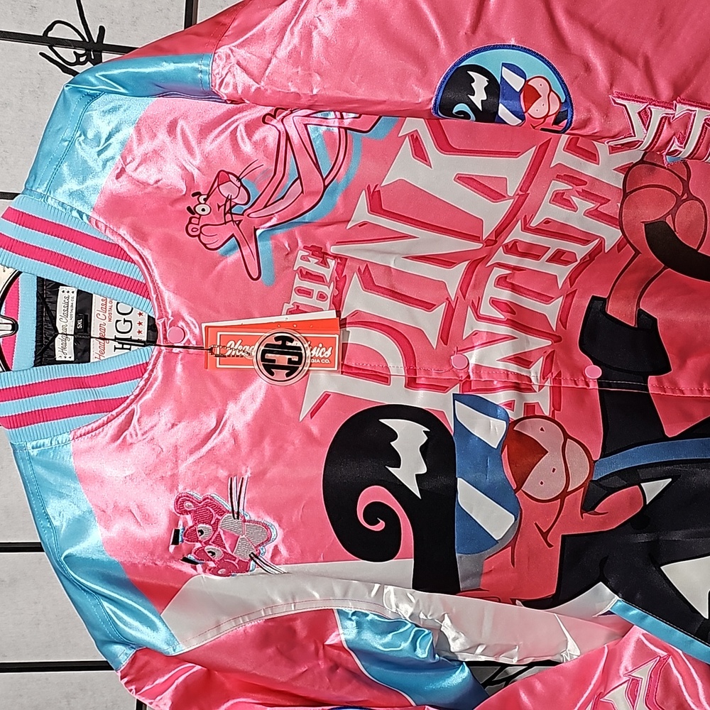 The Pink Panther Satin Jacket Size 5X NWT - Picture 2 of 9